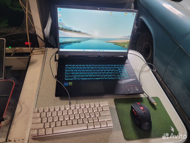 Игровой ноутбук msi gl76 11uck-248xru 