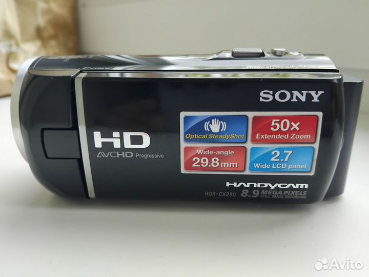 Видеокамера Sony HDR-CX280E