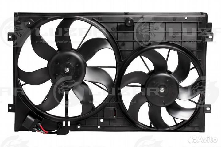 Электровентилятор охлаждения Octavia A5/Golf5