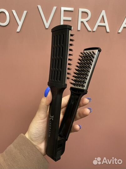 Зажимная расчёска для волос