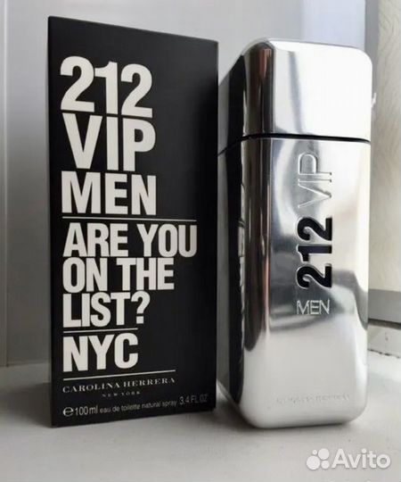 Carolina Herrera 212 VIP men мужские духи