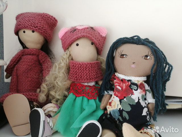 Интерьерная кукла ручной работы