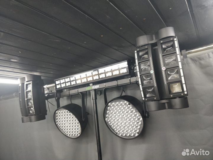 Светомузыка комплект Spider led bar uf