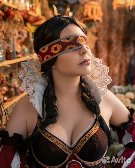 Парик черный косы Филиппа Эйльхарт