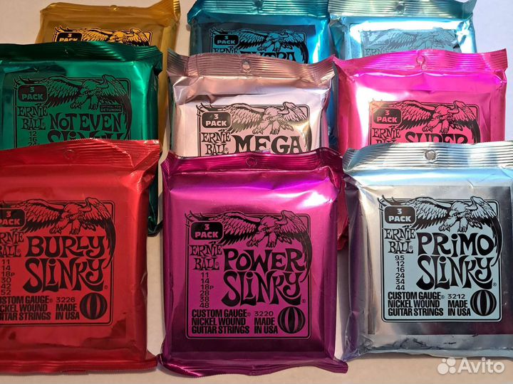 Струны ernie ball Оригинал