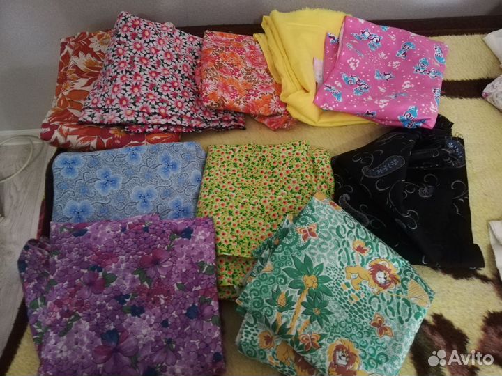 Продаются куски ткани