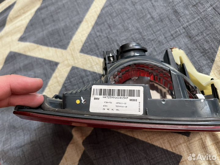 Задний фонарь bmw f30