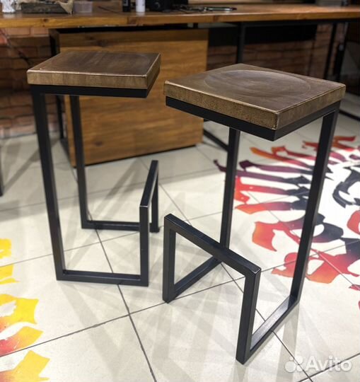 Барные стулья лофт