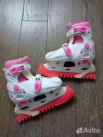 Роликовые коньки детские раздвижные