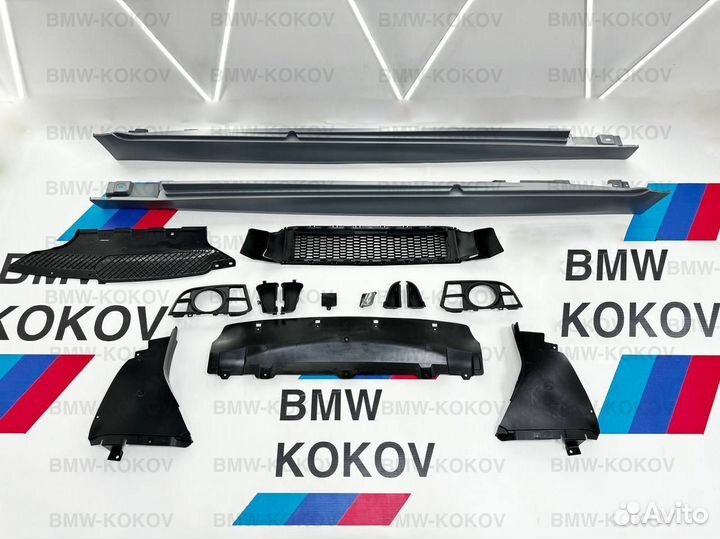 Обвес BMW F10 Мтех М пакет комплект с порогами