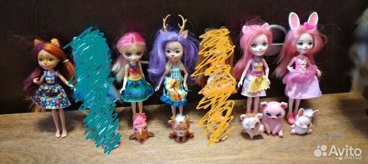 Куклы энчантималс(чит. опис)