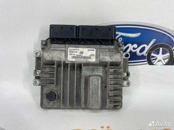 Блок управления двигателем Ssangyong Actyon 2 2.0