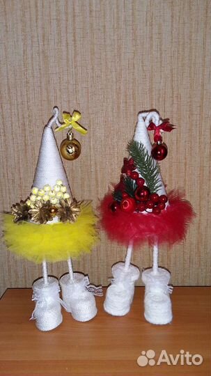 Поделки в садик. Елка топотушка