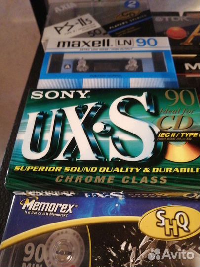 Аудио кассеты новые и бу в отл. Состоянии