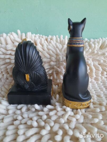 Статуэтки фараон и кошка Египет