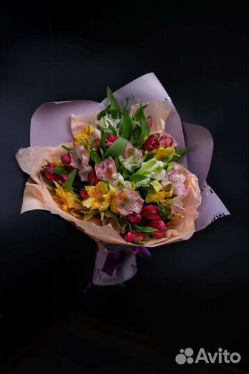 Ассорти альстромерий