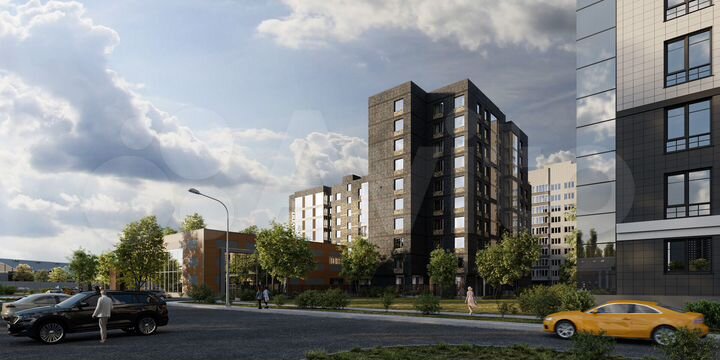 3-к. квартира, 61,4 м², 4/10 эт.