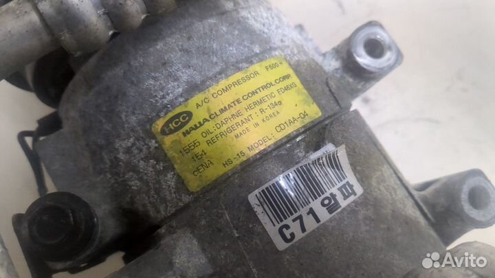 Компрессор кондиционера Hyundai Coupe (Tiburon), 2007