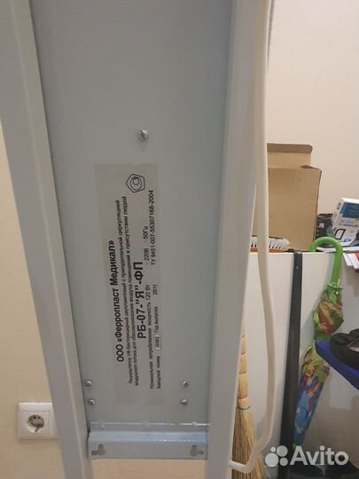 Рециркулятор уф-бактерицидный двухламповый