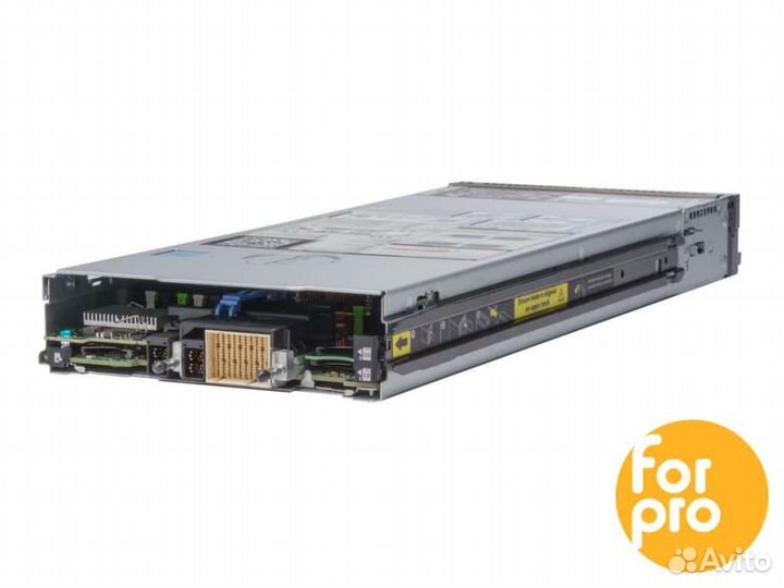 Лезвие dell M630 2xE5-2670v3 192GB, H330