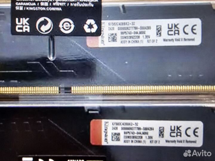 Оперативная память DDR5 32gb 6000 Kingston