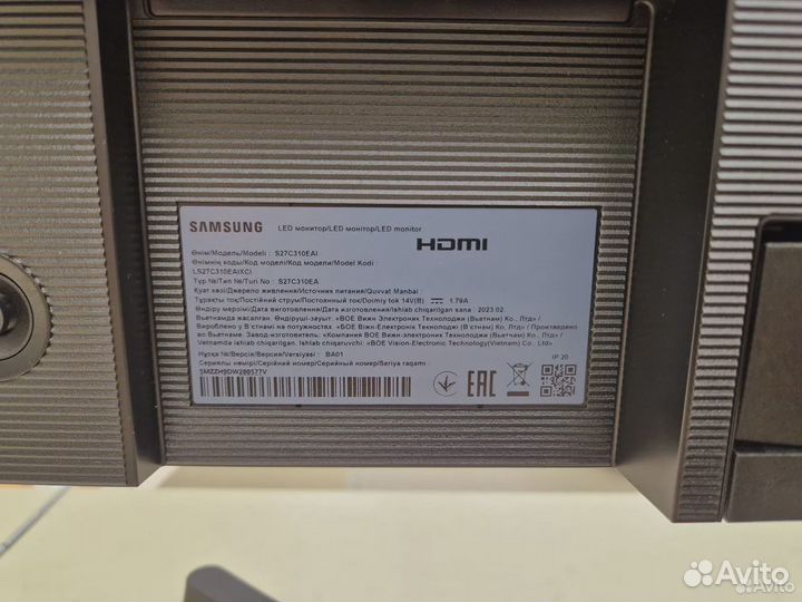 Монитор Samsung S27C310EAI (спр)