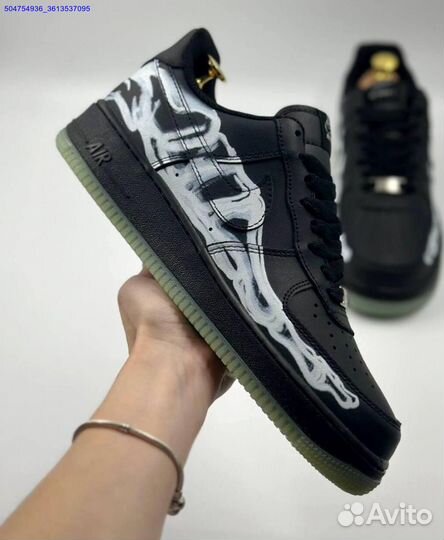 Nike Air Force 1 low Skeleton (Арт.56037)