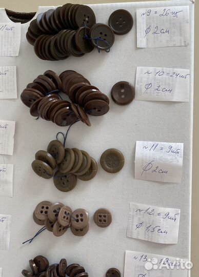 Пуговицы СССР