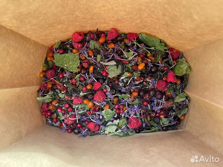 Иванчай с ягодами и травами 500грамм