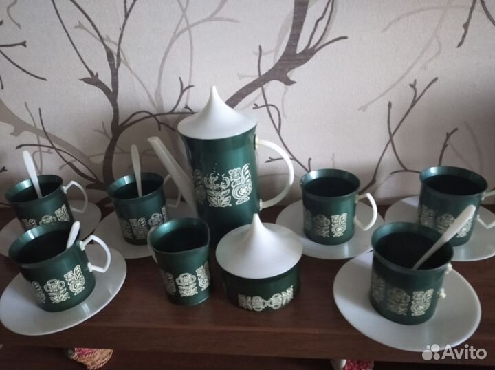 Кукольный игрушечный сервиз СССР