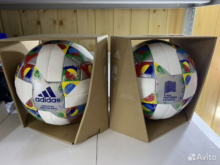 Профессиональный мяч adidas uefa OMB NL LOG