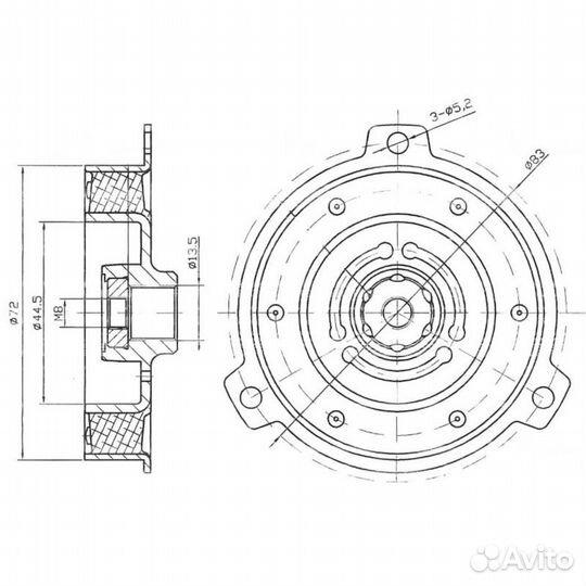 Пластина срывная Volkswagen Jetta