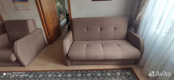 Комплект мягкой мебели для малогабаритной квартиры