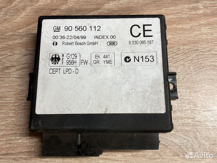 Блок комфорта Opel 90560112