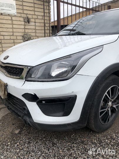 Бампер Kia rio X line