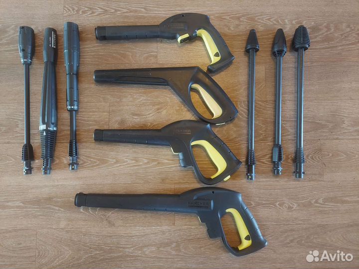 Насадки сальники шланги и пистолеты для karcher