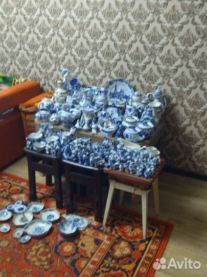 Коллекция гжель