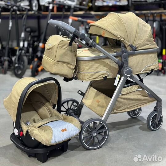 Коляска детская luxmom 3 в 1