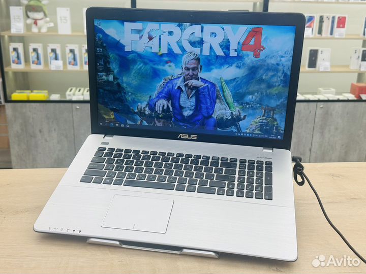 Мощный asus 17.3 Core i7-4700HQ/ GeForce 740M