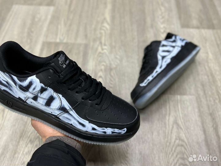 Кроссовки Nike Air Force 1 Skeleton Найк Айр Форс