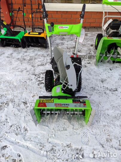 Снегоуборщик redverg 7 л.с. Гарантия