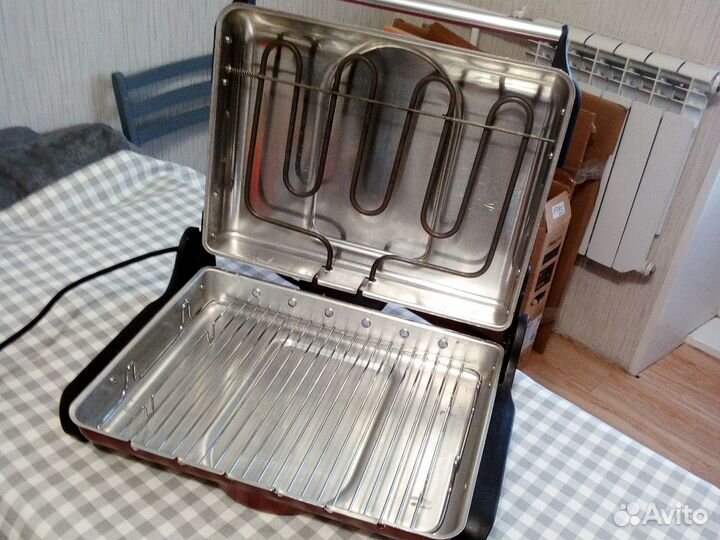 Электрогриль-шашлычница-барбекю Akel ав670 б/у