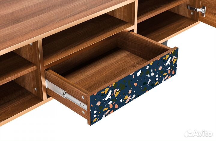 Тв-тумба T6 - Орех - Night Sky Langhterns