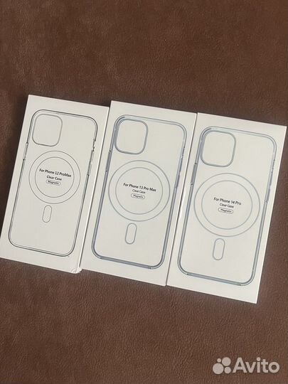 Чехол MagSafe iPhone Clear Case