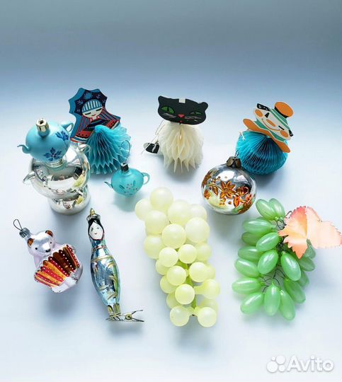 Елочные игрушки СССР