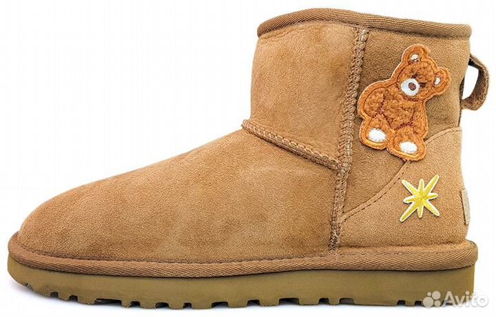 UGG classic mini Snow Boots Men Brown (39,5)