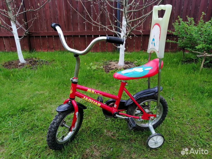 Детский велосипед с ручкой