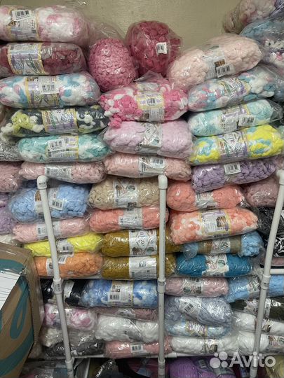 Alize puffy снежный барс, далматин, панда