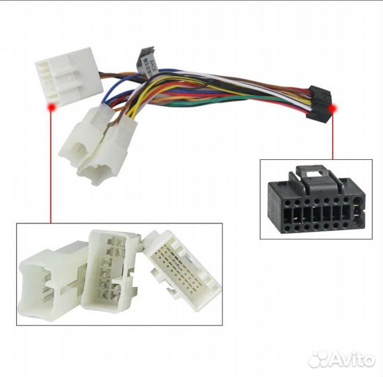 Переходник ISO Toyota Для Андроид Магнитол