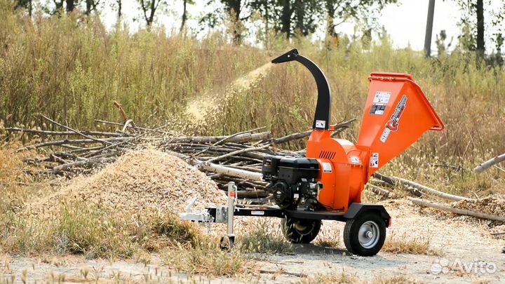 Измельчитель веток, древесины, дробилка